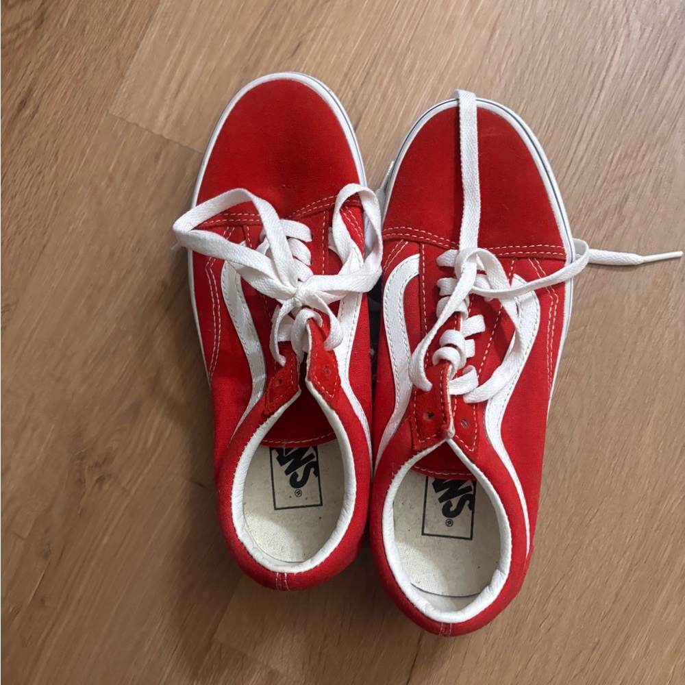 Red Classic Vans - Picture 1 of 3